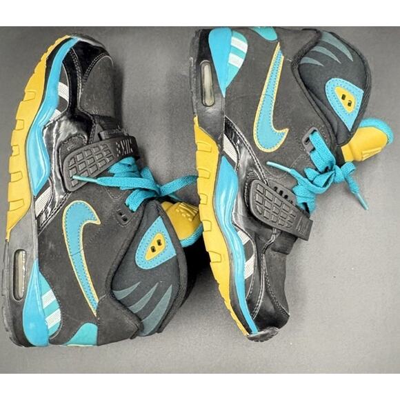 2013 Nike Air Trainer II Jacksonville Jaguars Sneakers  Sz7 main image 4